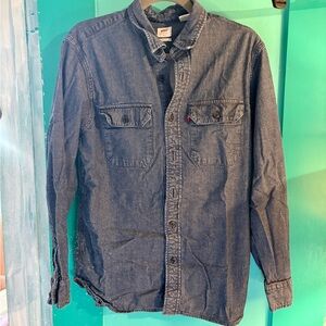 Levi's Indigo Relaxed Denim Shirt